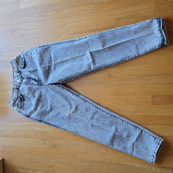 Vintage 1990s Women's Levi's 900 Series Black Stone Washed Denim Jeans-14 - Picture 6 of 7